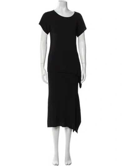 Pre-owned Max Mara Skirt Set In Black