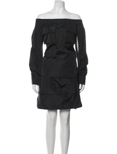 Pre-owned Max Mara Skirt Set W/ Tags In Black