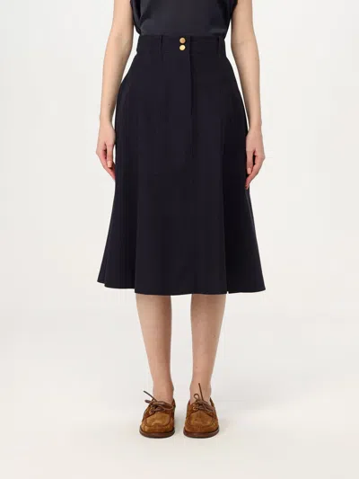 Max Mara Skirt Woman Blue