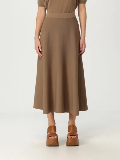 Max Mara Skirt Woman Brown