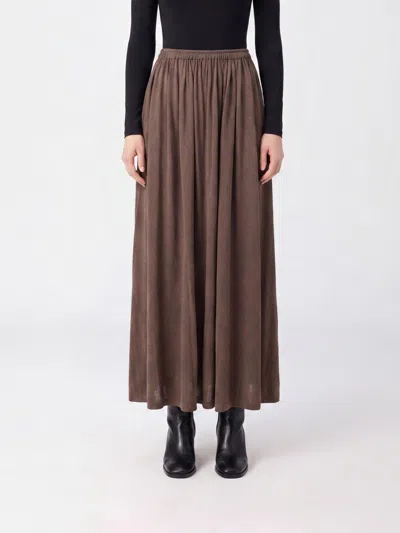 Max Mara Skirt Woman Color Beige