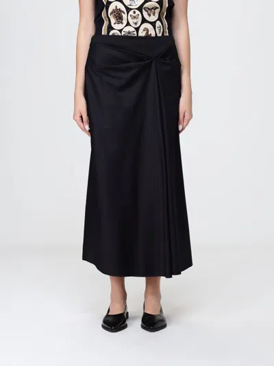 Max Mara Skirt Woman In Black
