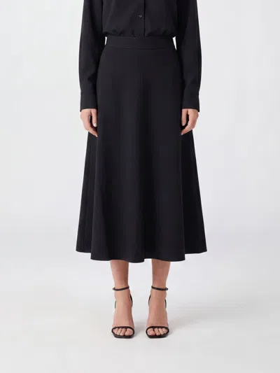 Max Mara Skirt Woman Color Black