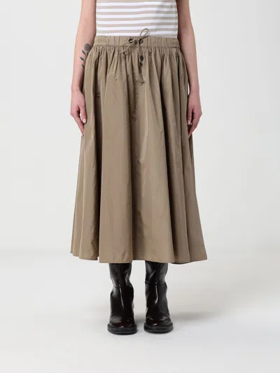 Max Mara Skirt  Woman Color Kaki In Brown