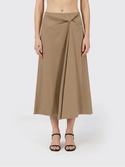 Max Mara Skirt Woman  In Brown