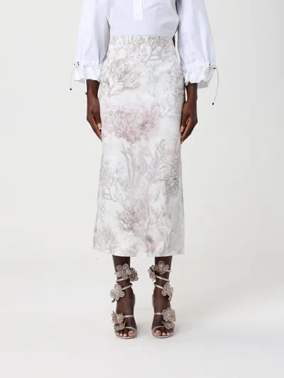 Max Mara Skirt  Woman Color White