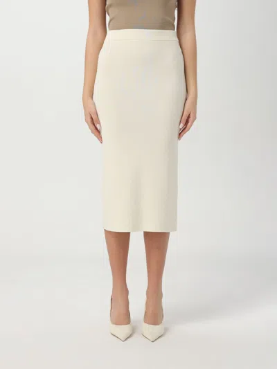 Max Mara Skirt Woman White