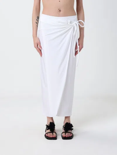 Max Mara Skirt Woman Color White