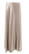 Max Mara Satin Longuette Skirt