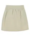 Max Mara Off-white Nettuno Miniskirt In Neutral