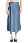 Max Mara Woman Blue Skirts In Beige