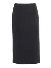 Max Mara Alce Skirt In Black