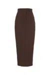 Max Mara Concealed Fastening Trousers In Brown