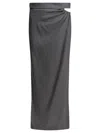 Max Mara Navona Wool Maxi Skirt