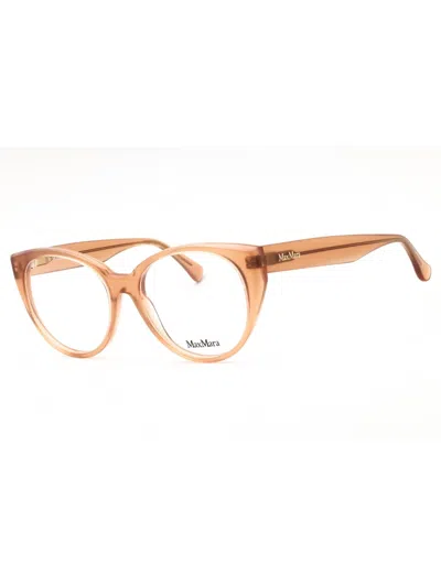 Max Mara Sleek Cat-eye Eyeglasses For Women - Model Mm5161 In Orange