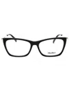 Max Mara Sleek Cat-eye Mini Eyeglasses In Black