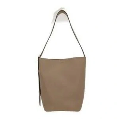 Max Mara Sleek Mini Leather Bag In Blue