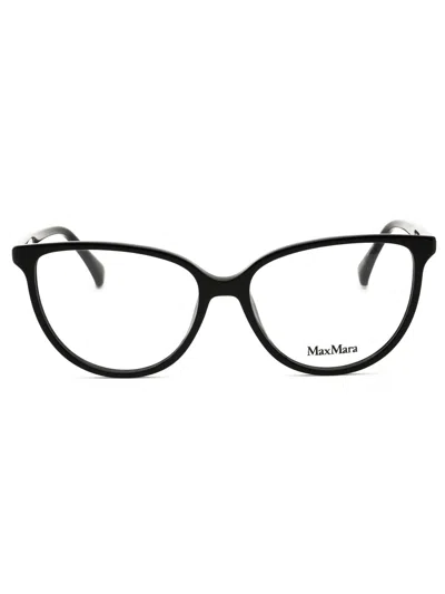 Max Mara Sleek Oval Designer Eyeglasses For Women