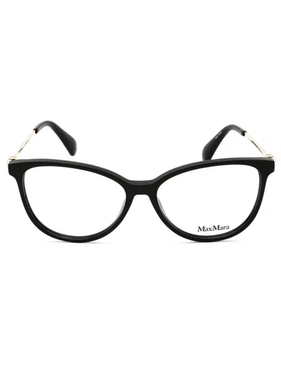 Max Mara Sleek Round Eyeglasses For Women - Mm5078 Style