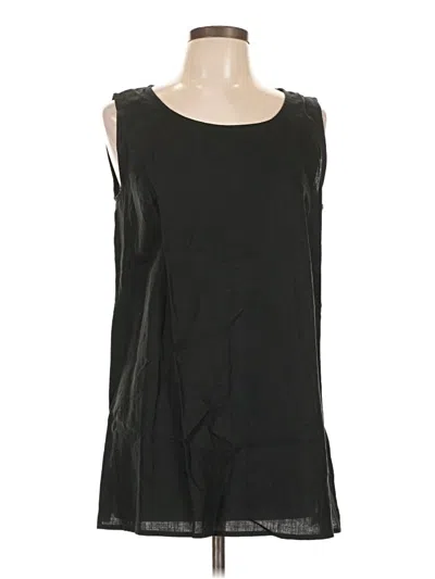 Pre-owned Max Mara Sleeveless Blouse In Black