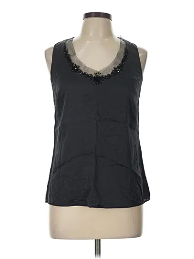 Pre-owned Max Mara Sleeveless Blouse In Black