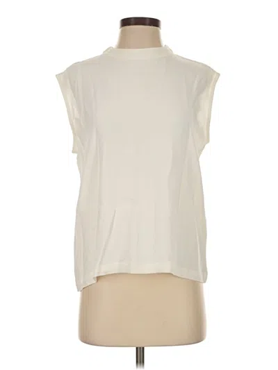 Pre-owned Max Mara Sleeveless Blouse In Ivory