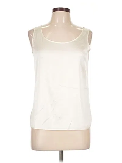 Pre-owned Max Mara Sleeveless Blouse In Ivory