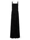 Max Mara "elvy Wide-leg Jumpsuit In Black
