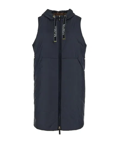 Max Mara Sleeveless Cotton Clothes In Black