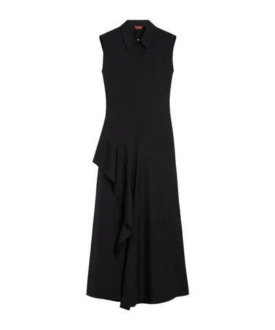 Max Mara Sleeveless Dress In Black