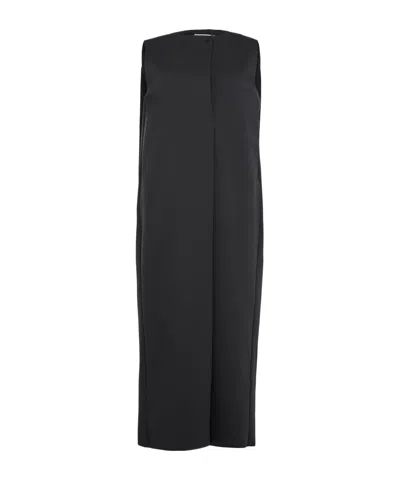 Max Mara Sleeveless Dress In Black
