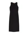 Max Mara Pirenei Racerback Dress In Black