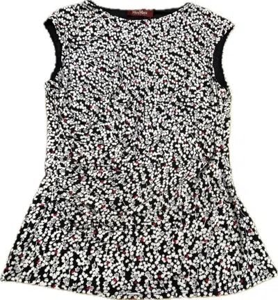 Max Mara Sleeveless Dress In Black