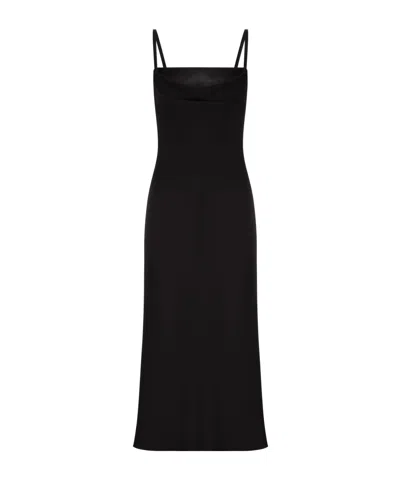 Max Mara Sleeveless Dress In Black