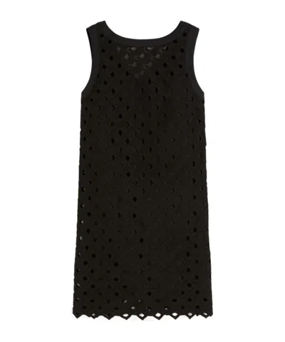 Max Mara Sleeveless Dress In Black