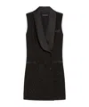 Max Mara "eiffel Piano" Dress In Black