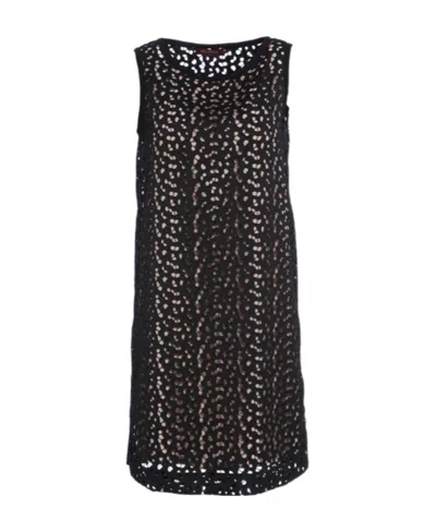 Max Mara Sleeveless Dress In Black