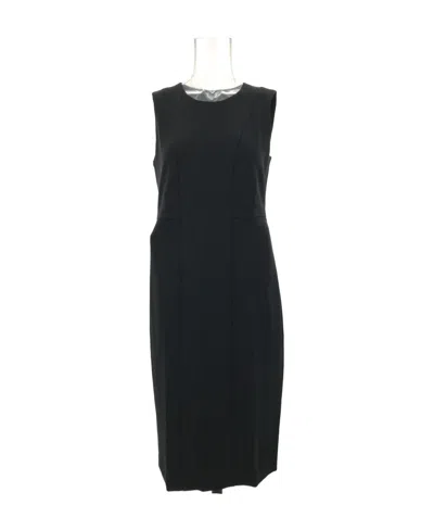 Max Mara Sleeveless Dress In Black