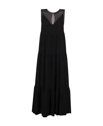 Max Mara Sleeveless Dress In Black
