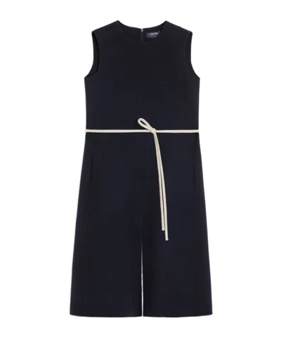 Max Mara Sleeveless Dress In Black