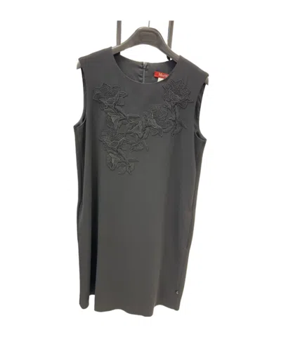 Max Mara Sleeveless Dress In Black