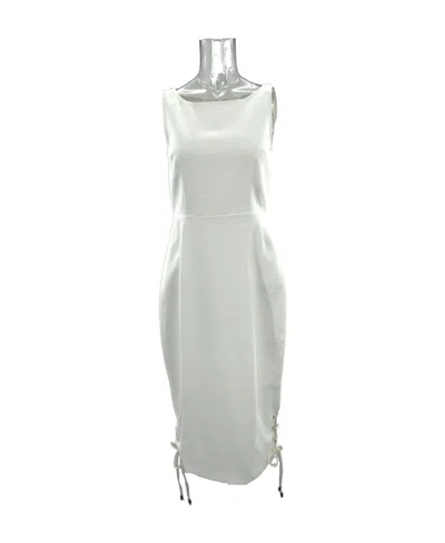 Max Mara Sleeveless Dress In Gray