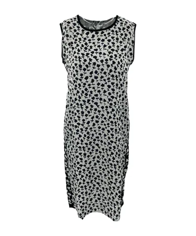 Max Mara Sleeveless Dress In Gray