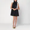 Max Mara Women Beber Taffeta Short Dress In Black