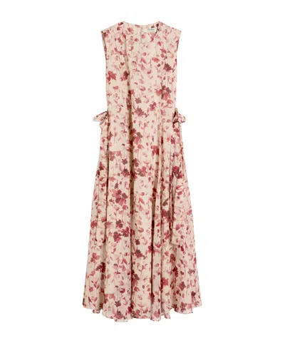 Max Mara Sleeveless Dress In Multi
