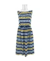 Max Mara Sleeveless Dress In Multicolor
