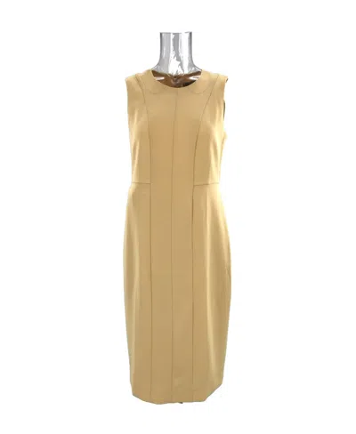 Max Mara Sleeveless Dress In Nude