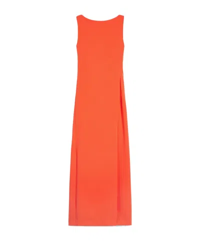 MAX MARA MAX MARA PIANOFORTE OPEN BACK SLEEVELESS DRESS
