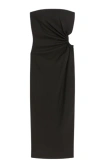 Max Mara Sleeveless Gathered Zip In Multi