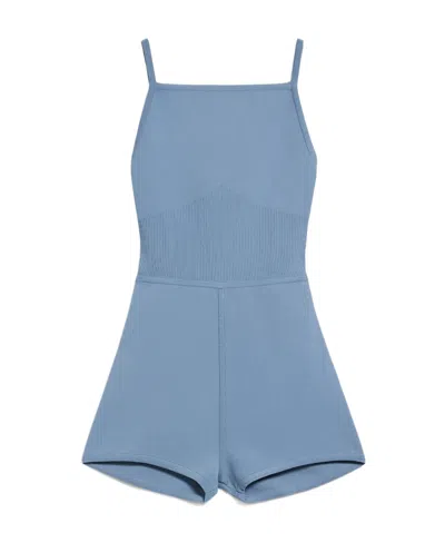 Max Mara Sleeveless Jumpsuit In Blue
